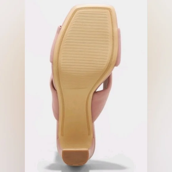 Women's Clementine Padded Crossband Mule Heels - A New Day" Dark Pink - Picture 4 of 8